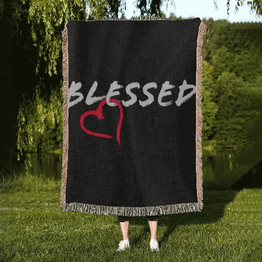 Novelty Blessed Woven Blankets
