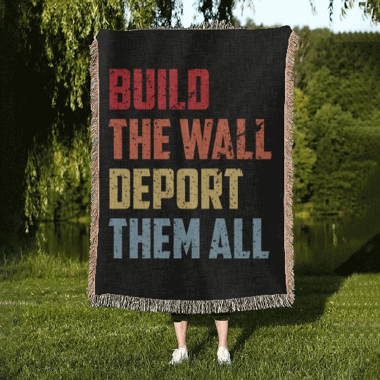 Happy Memorial Day 2024 Veteran Day Gift Woven Blankets