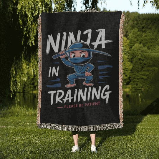 Kung Fu Chinese Kung Fu Asian Kung Fu Self defense Woven Blankets