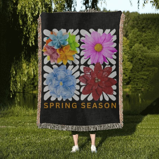 spring Woven Blankets