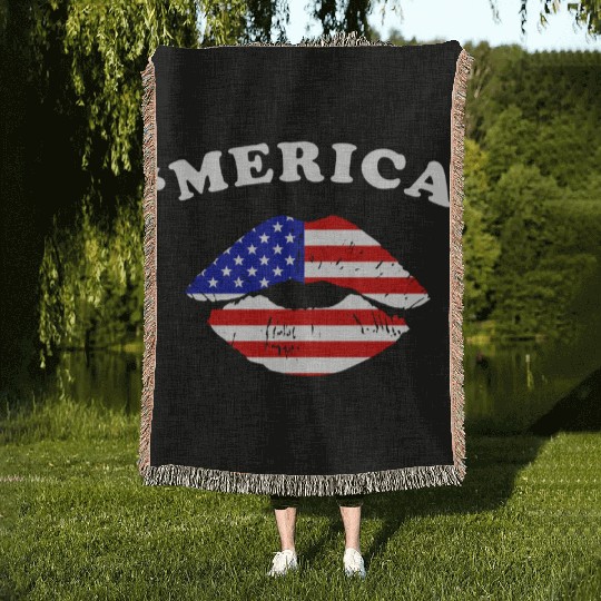 'Merica Woven Blankets
