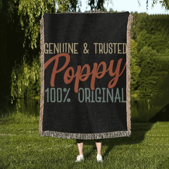 Poppy Genuine Trusted Original Woven Blankets
