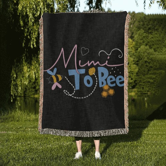 Mimi To Bee Nature-Inspired Design Woven Blankets
