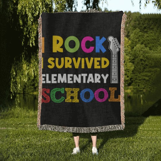 Amzad Elementary School 9 Woven Blankets