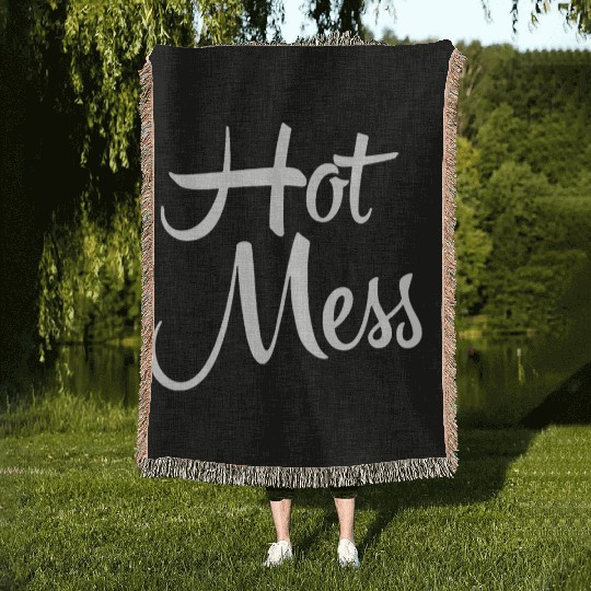 hot Mess Woven Blankets