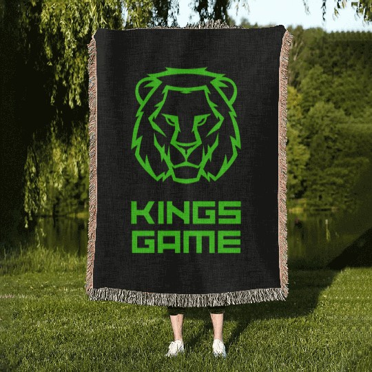 lion King Game Woven Blankets