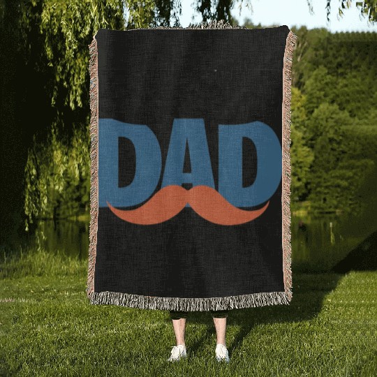 "Best Dad Ever" Woven Blankets - Perfect dad Gif