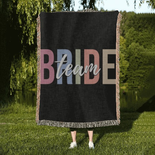 Bridal Party Bachelorette Party Woven Blankets