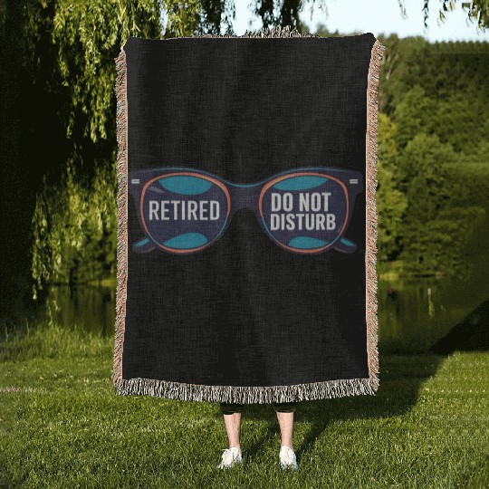 Retired - Do not Disturb Woven Blankets