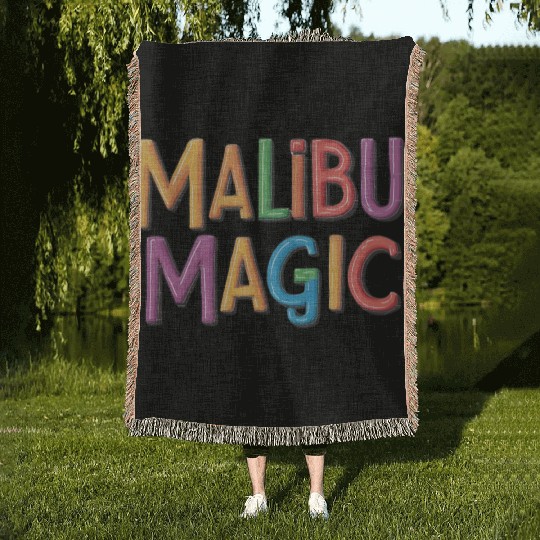 Malibu Magic Woven Blankets
