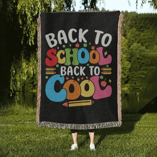 Back to School Back to Cool Woven Blankets