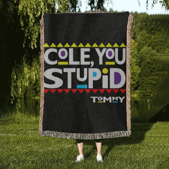 Stupid Sitcom Clothing Premium Woven Blankets