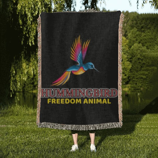 HUMMINGBIRD Woven Blankets