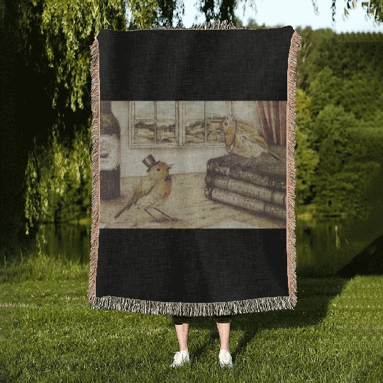 Robin Love Woven Blankets