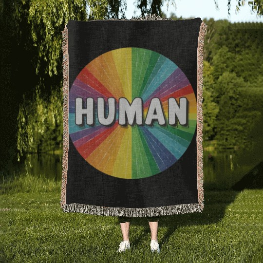 LGBTQ Human Woven Blankets