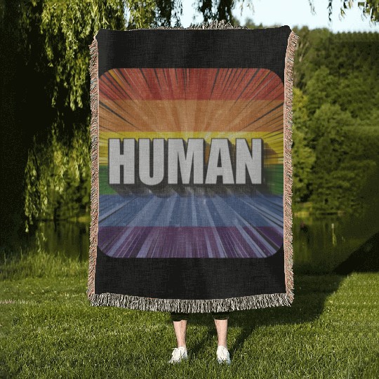 LGBTQ Human Woven Blankets
