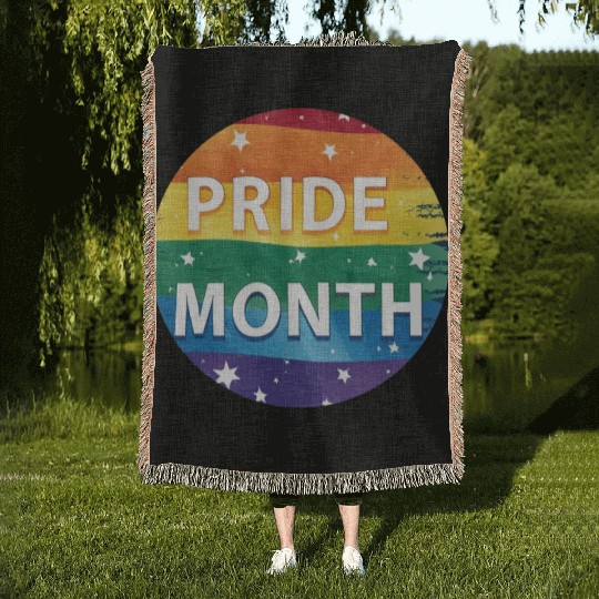 LGBTQ Pride Month Woven Blankets