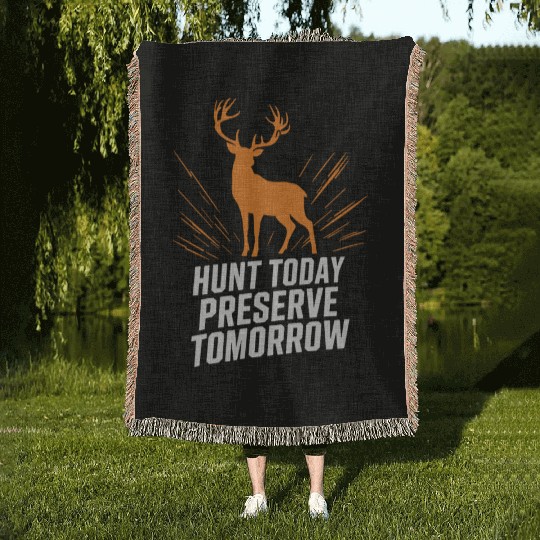 Ultimate Deer Hunting Lifestyle: Celebrate Woven Blankets