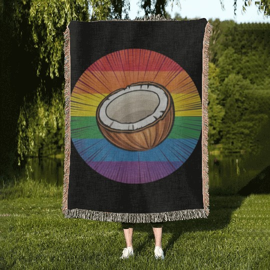 LGBTQ Coconut Woven Blankets