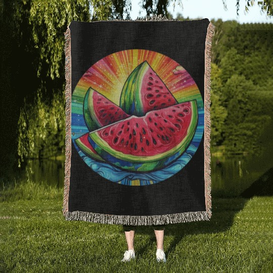 LGBTQ Melon Woven Blankets
