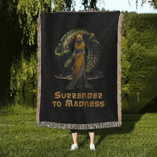King in Yellow Woven Blankets