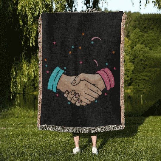 Ideal Friendship Day Gifts: Spread Joy & Happiness Woven Blankets