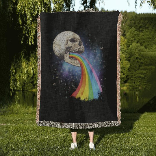 Live Love Lucifer Goth Festival Death Metal Woven Blankets