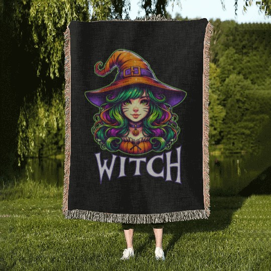 In A World Full Of Princesses Be A Witch For Woven Blankets