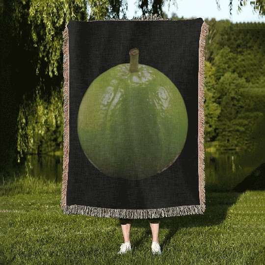 Guava Realistic Woven Blankets
