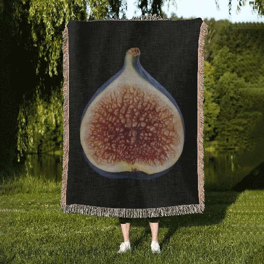 Fig Realistic Woven Blankets