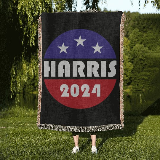 Best KAMALA HARRIS 2024 Woven Blankets