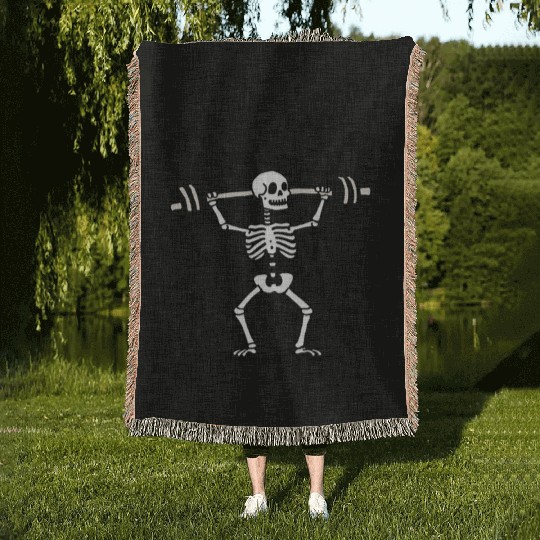 Ripped to the Bone Woven Blankets