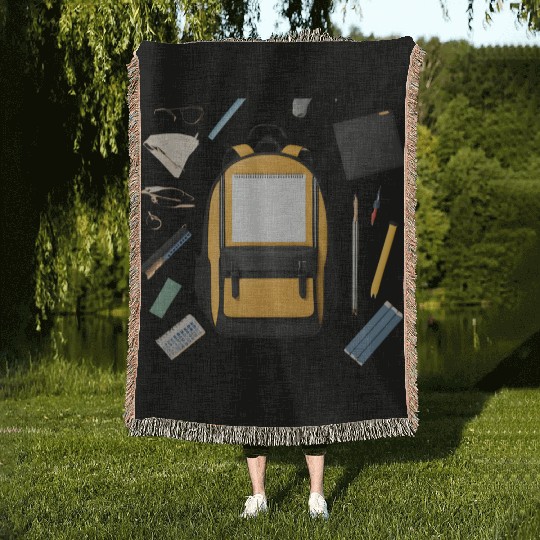 Back To School Woven Blankets