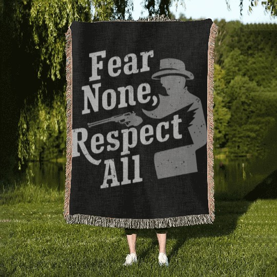 Mobster Gangster Mafia Organized Crime Boss Woven Blankets