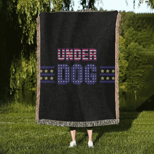 Kamala Harris UnderDog 2024 Presidential Election Woven Blankets