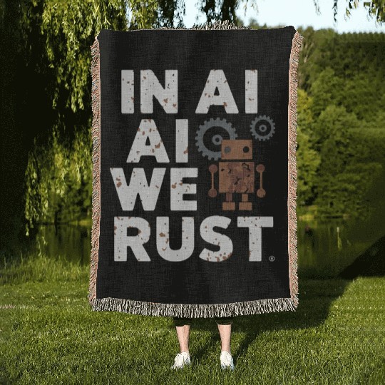 Robotics AI Automation Machine Learning Woven Blankets