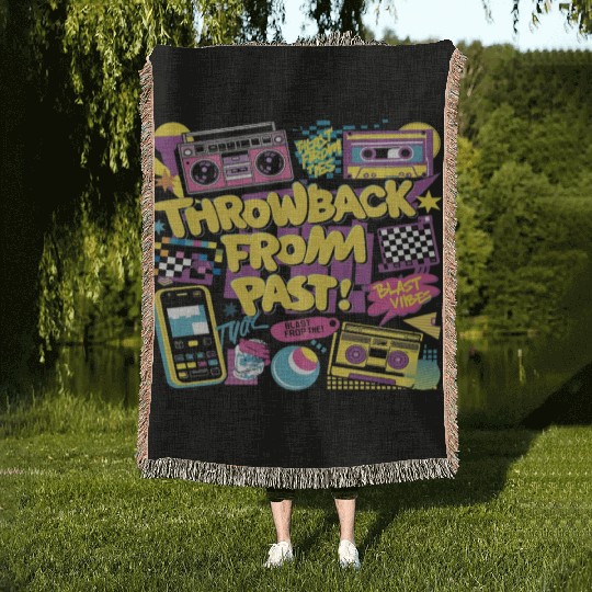 Early 90s and 2000s | Y2K fashion Woven Blankets