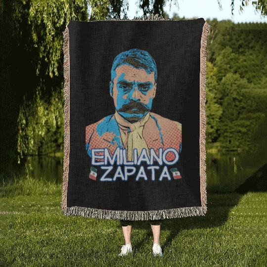 Emiliano Zapata Woven Blankets