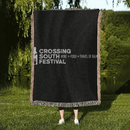 Crossing South Wine Food Travel Festival W1 Woven Blankets