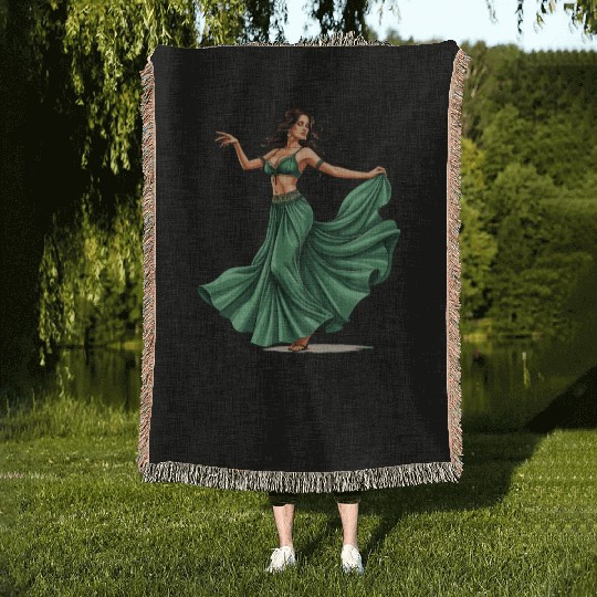Belly Dancing Belly Dancer Belly Dance Classes Woven Blankets