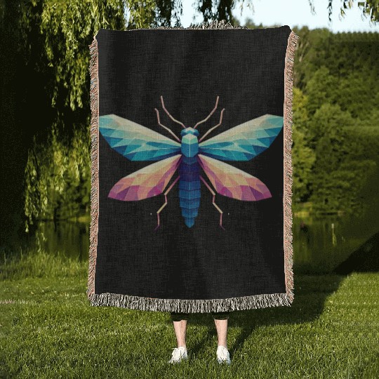 Fireflies,Lightning Bug Woven Blankets