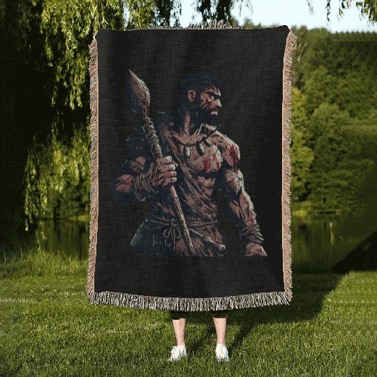 Warriors Woven Blankets