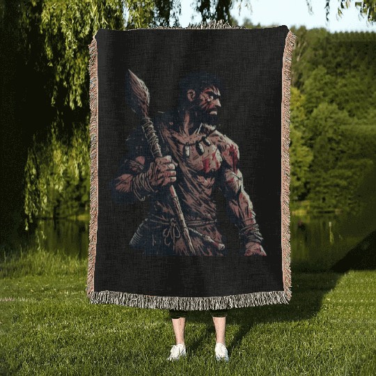 Warriors Woven Blankets