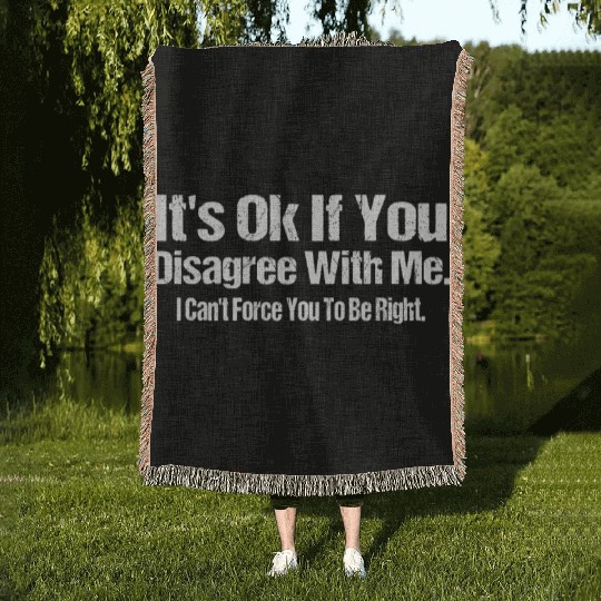 Graphic Novelty Humour Fun Woven Blankets