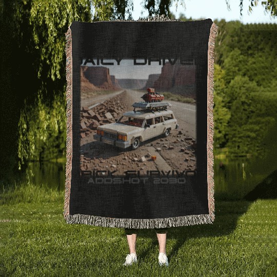 Daily Driver 002 Woven Blankets