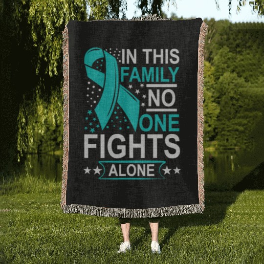 Wellness Collection - Family, No-one Fights Alone Woven Blankets