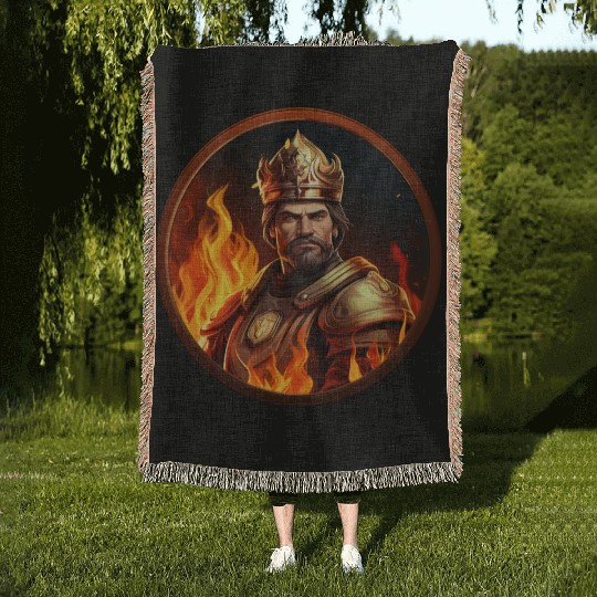 Kings Fire Brigade Woven Blankets