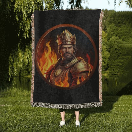 Kings Fire Brigade Woven Blankets