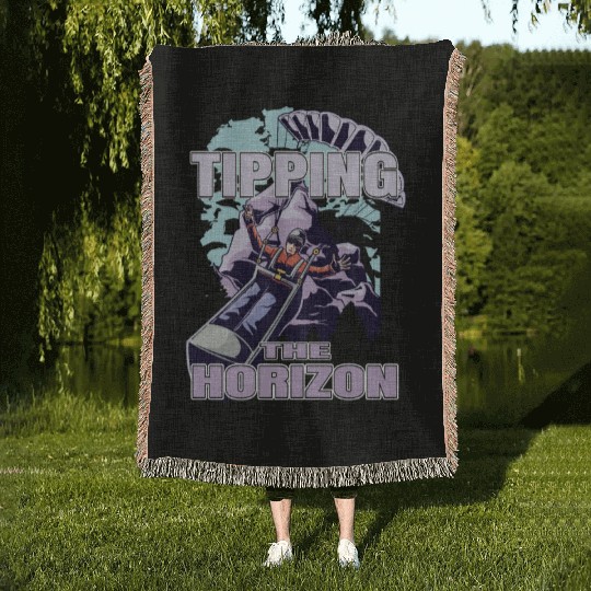 Tipping the Horizon Woven Blankets