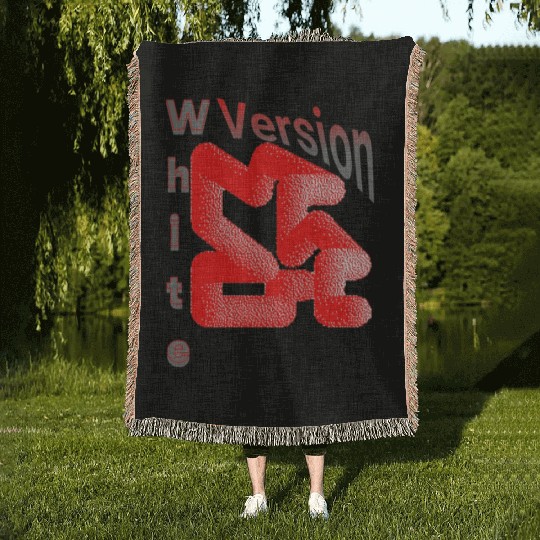 Combination Formula White Version Woven Blankets